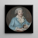 Uomo sconosciuto - François Dumont — quadro incorniciato alla parete