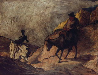 Honor Daumier - Don Quichotte et Sancho Pansa.webp
