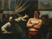 L'Uomo forte - Honoré Daumier — vista dell’opera