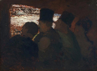 pubblico di teatro - Honoré Daumier — vista dell’opera