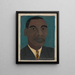 Autoritratto II - Horace Pippin — quadro incorniciato alla parete