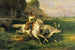 Un pastore romano che conduce il bestiame - Horace Vernet — vista dell’opera