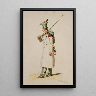 Horace Vernet - Grenadier of the Vistula Legion.webp