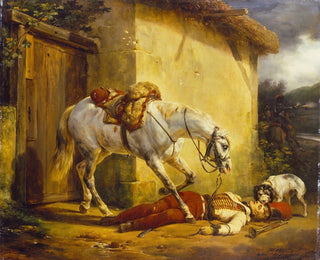 Il trombettista ferito - Horace Vernet — vista dell’opera
