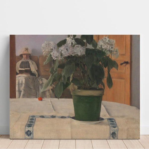 Riproduzione del dipinto Ortensia - Fernand Khnopff
