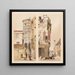 Hôtel de la Trémouille rue des Bourdonnais e Vecchia rue du Temple a Parigi - Thomas Shotter Boys — quadro incorniciato alla parete