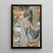 Dans la cour - Howard Chandler Christy — quadro incorniciato alla parete