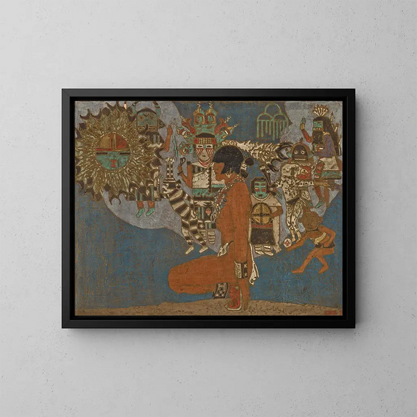 Il mondo hopi - Howard McCormick — quadro incorniciato alla parete