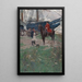 Un quai di piantagione in Virginia - Howard Pyle — quadro incorniciato alla parete