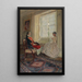 Washington e Mary Philipse - Howard Pyle — quadro incorniciato alla parete