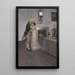 Washington e Nellie Custis - Howard Pyle — quadro incorniciato alla parete