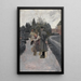 Washington dans le jardin à Mount Vernon - Howard Pyle — quadro incorniciato alla parete