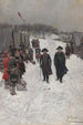 Washington e Von Steuben a Valley Forge - Howard Pyle — vista dell’opera