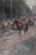 La Retraite di Washington di Great Meadows - Howard Pyle — vista dell’opera