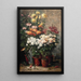 Chrysanthèmes - Hubert Bellis — quadro incorniciato alla parete