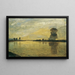 Paesaggio del Danubio - Hubert Landa — quadro incorniciato alla parete