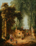 Fontana in un parco - Hubert Robert — vista dell’opera