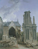 L'Église des Feuillants en démolition - Hubert Robert — vista dell’opera