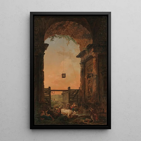 Hubert Robert - The Return of the Cattle.webp
