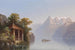 Cappella di Tell sul lago dei Quattro Cantoni - Hubert Sattler — vista dell’opera