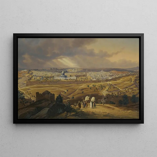 Hubert Sattler - View Of Jerusalem From The Mount Of Olives.webp