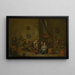 Scène de genre dans une taverna - Hubert van Ravesteyn — quadro incorniciato alla parete