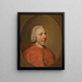 Henri Benoît Stuart Cardinale di York - Hugh Douglas Hamilton — quadro incorniciato alla parete