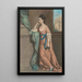 Portrait d'une dame - Hugh Douglas Hamilton — quadro incorniciato alla parete