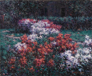 Il giardino di phlox - Hugh Henry Breckenridge — vista dell’opera