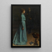 La dame en bleu, M. et Mme J. S. MacDonald - Hugh Ramsay — quadro incorniciato alla parete