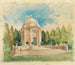 Rendu per il mausoleo della famiglia Bliss - Hughson Hawley — vista dell’opera