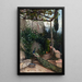 Terrasse avec paon, l'Alhambra - Hugo Birger — quadro incorniciato alla parete