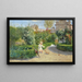 I Giardini di Murillo a Siviglia - Hugo Birger — quadro incorniciato alla parete