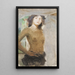 Étude d'une jeune fille nue - Hugo Boettinger — quadro incorniciato alla parete