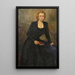 Portrait d'une dame - Hugo Boettinger — quadro incorniciato alla parete