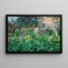 Giardino contadino - Hugo Charlemont — quadro incorniciato alla parete