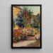 Giardino a Brioni - Hugo Charlemont — quadro incorniciato alla parete