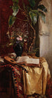 Nature morte avec luth - Hugo Charlemont — vista dell’opera