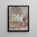 Cloître dell'abbazia cistercense di Millstadt - Hugo Darnaut — quadro incorniciato alla parete