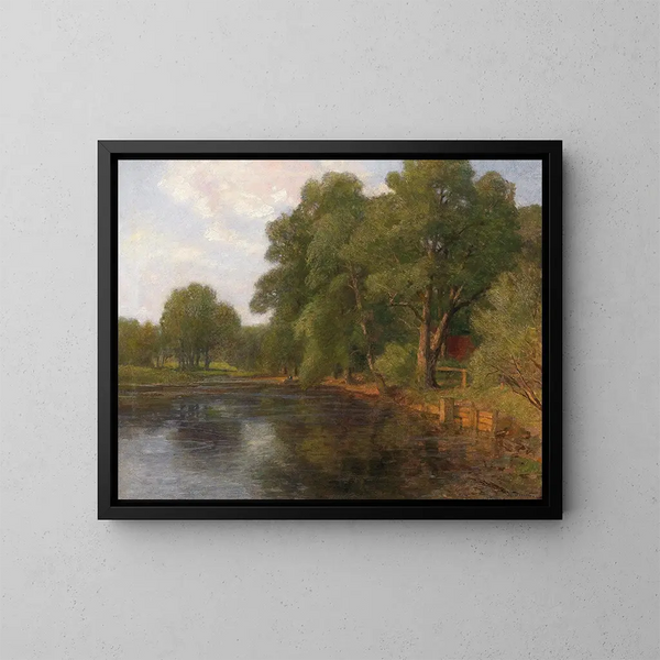 Motif a Plankenberg - Hugo Darnaut — quadro incorniciato alla parete