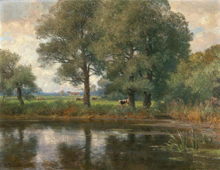 Hugo Darnaut - On the Banks of the Amper River.webp