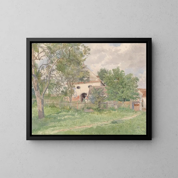 Plankenberg - Hugo Darnaut — quadro incorniciato alla parete