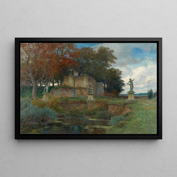 Splendore inghiottito - Hugo Darnaut — quadro incorniciato alla parete