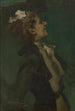 Ritratto in verde di Mademoiselle Olga Hess - Hugo Freiherr von Habermann — vista dell’opera