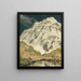 Una vista della regione del Grossglockner - Hugo Hodiener — quadro incorniciato alla parete
