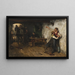 Bagarre - Hugo Kauffmann — quadro incorniciato alla parete