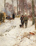 Pause chasse - Hugo Mühlig — vista dell’opera