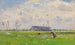 Prairie d'été avec des filles cueillant des fleurs - Hugo Mühlig — vista dell’opera