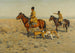 Caccia nelle steppe - Hugo Ungewitter — vista dell’opera