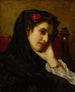 Una bellezza spagnola - Hugues Merle — vista dell’opera